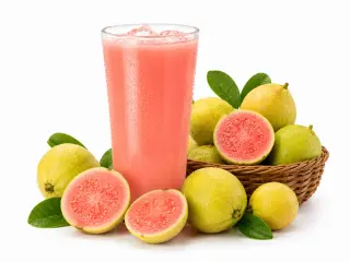suco de goiaba copo